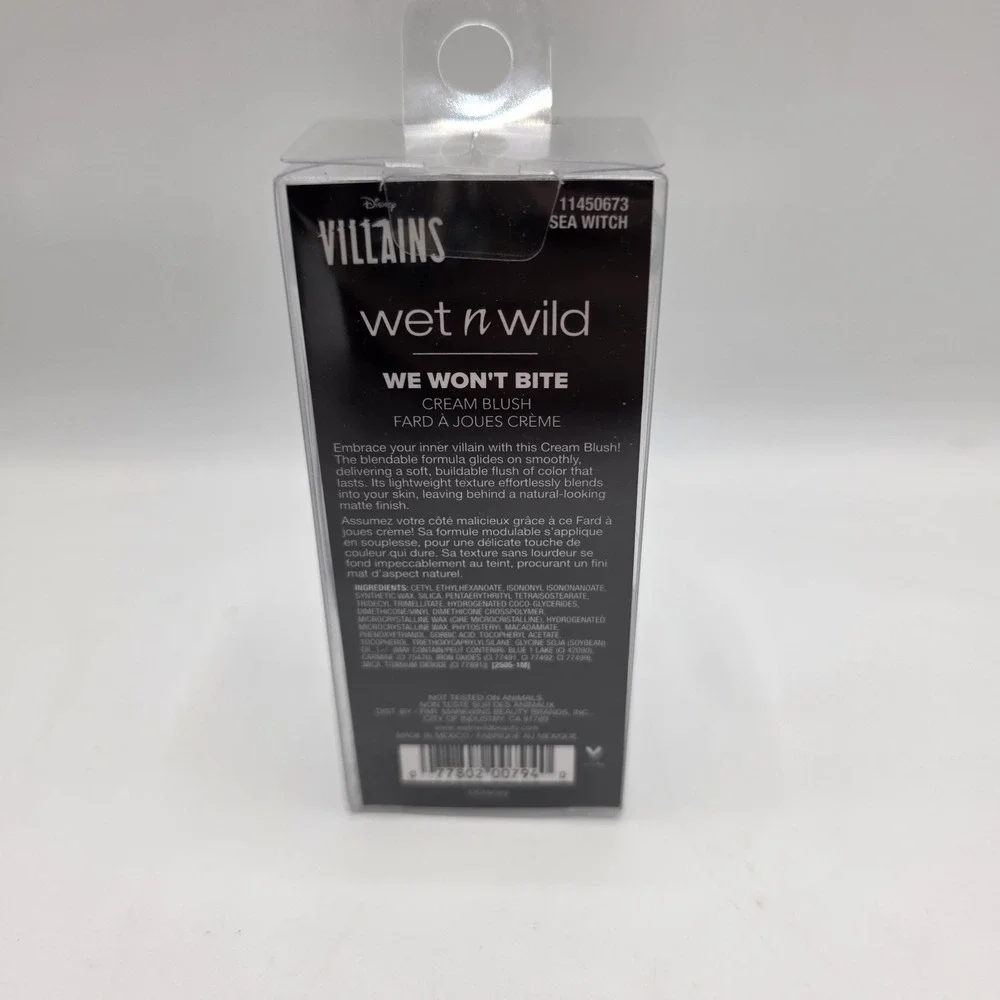 Wet n Wild‎ Disney Villains Ursula Cream Blush Sea Witch New Sealed